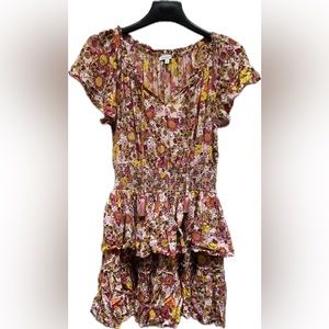 Patrons of Peace | Ruffle Floral Dress